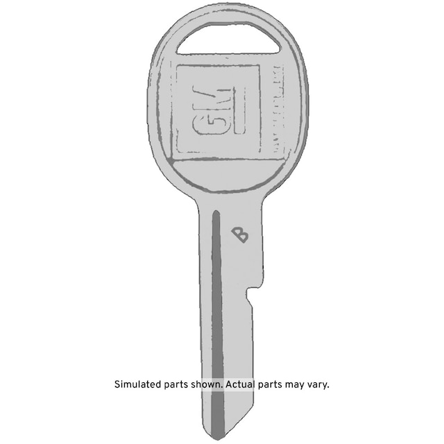 GM Genuine Parts Oval Head Key