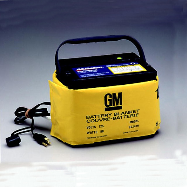 80-Watt Standard Outlet Plug-In Wrap Around Battery Blanket