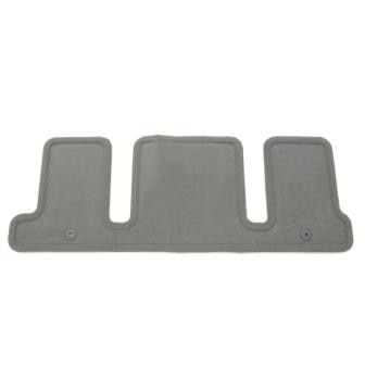 Third-Row One-Piece Carpeted Floor Mat in Dark Titanium for Models with Second-Row Captain's Chairs