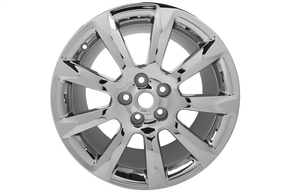 GM Genuine Parts Chrome Front and Rear Wheel