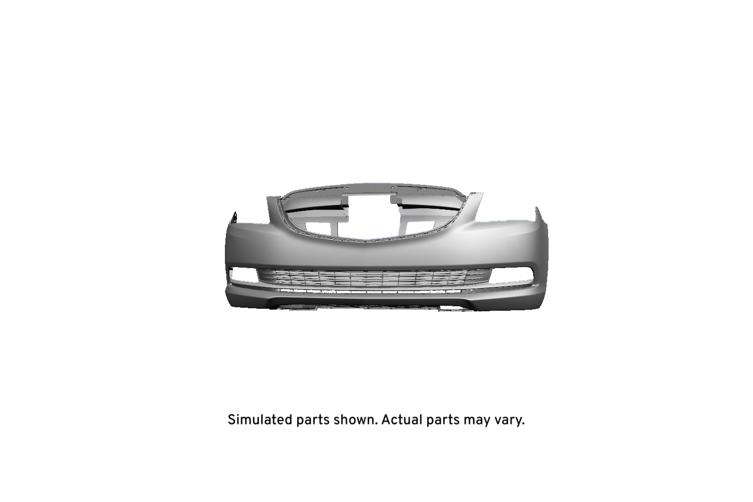 GM Genuine Parts Front Upper Bumper Cover