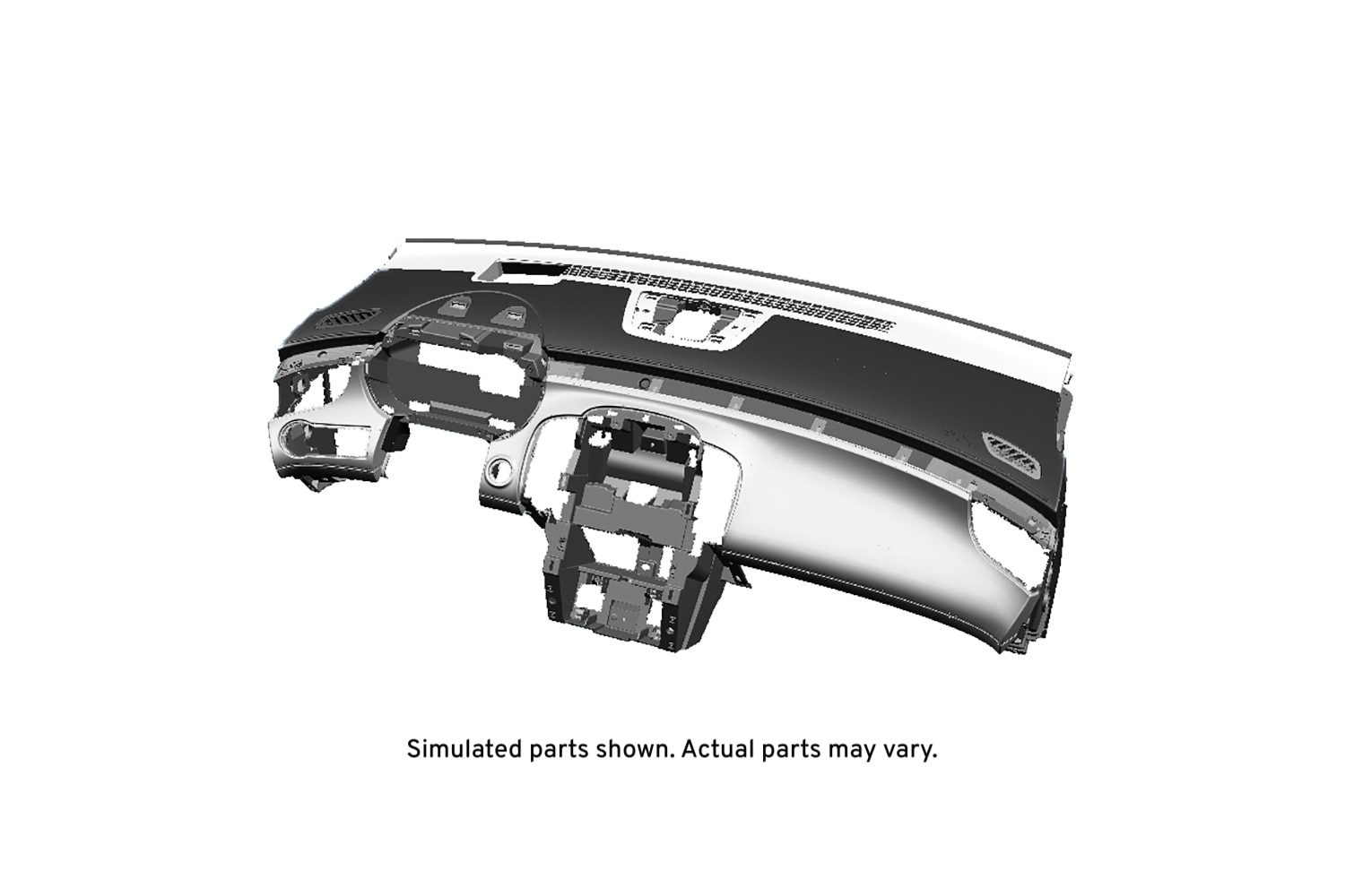 GM Genuine Parts Cocoa Instrument Panel