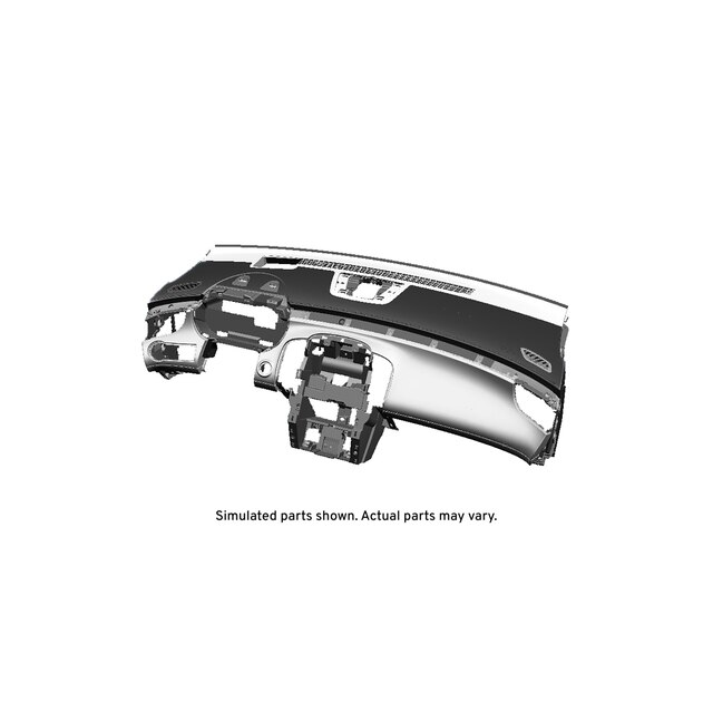 GM Genuine Parts Cocoa Instrument Panel