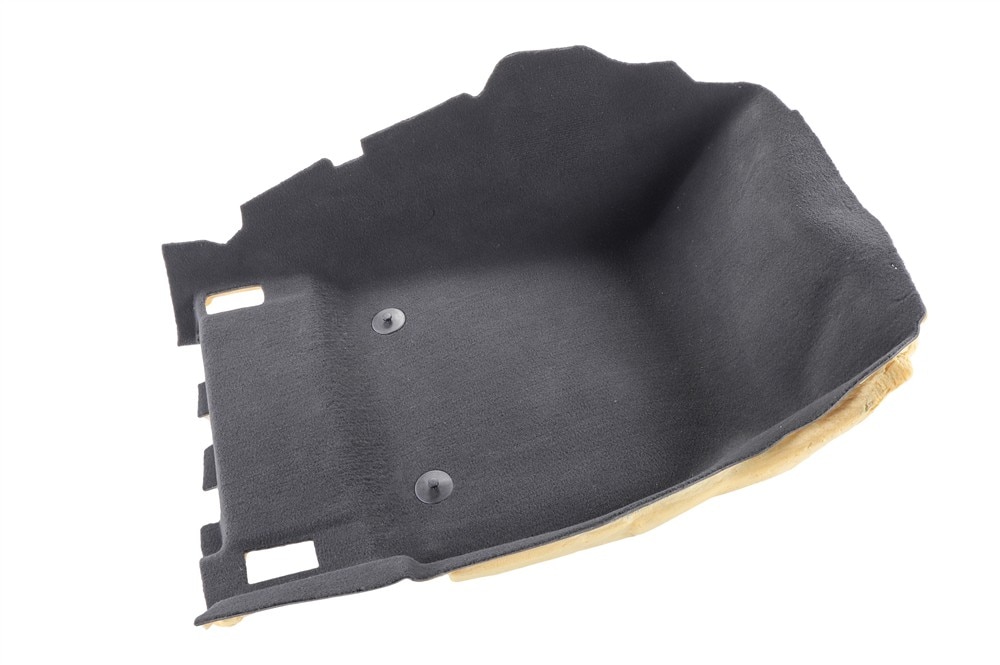 GM Genuine Parts Black Front Passenger Side Floor Panel Carpet