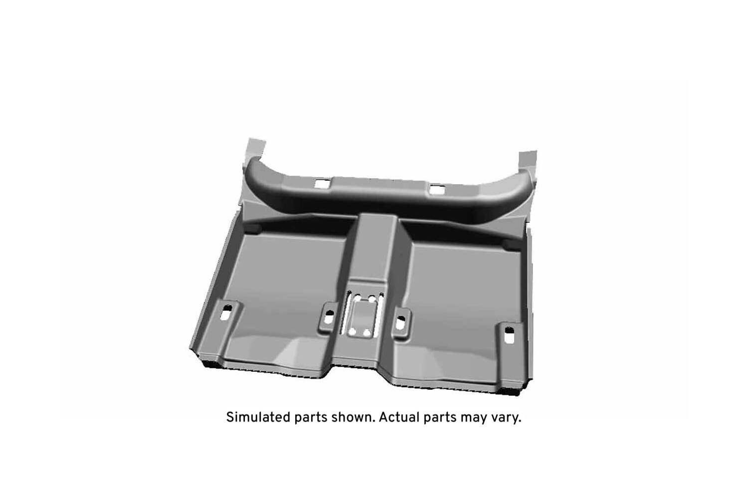 GM Genuine Parts Cocoa Rear Floor Panel Carpet