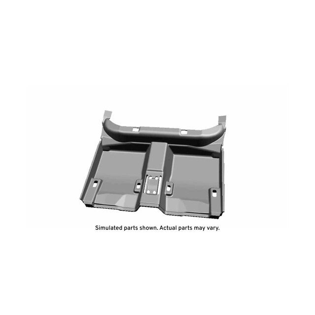 GM Genuine Parts Cocoa Rear Floor Panel Carpet