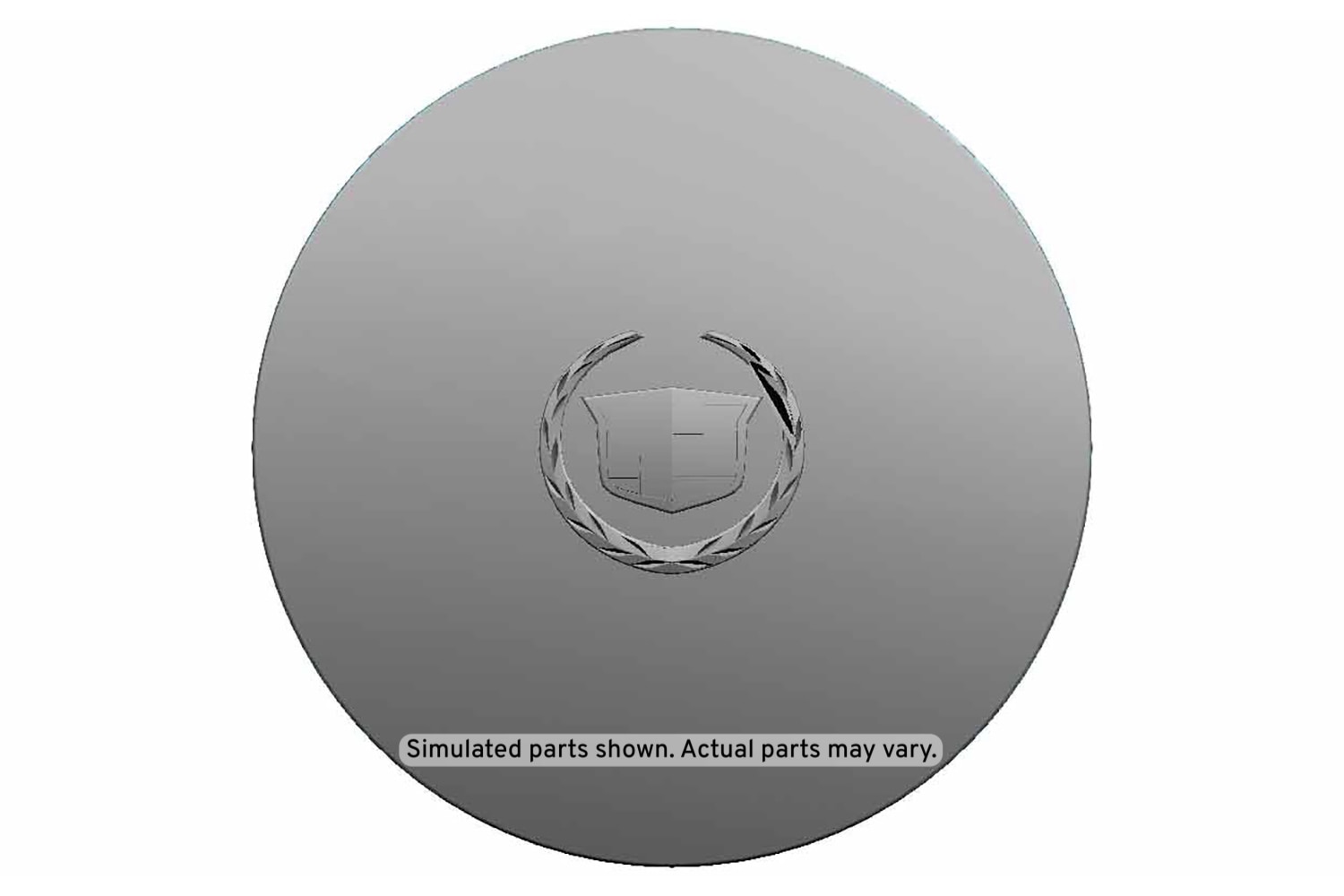 GM Genuine Parts Chrome Hub Cap