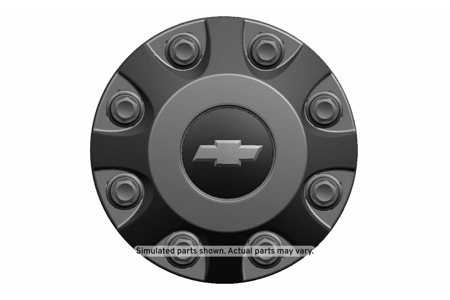 GM Genuine Parts Chrome Wheel Hub Cap