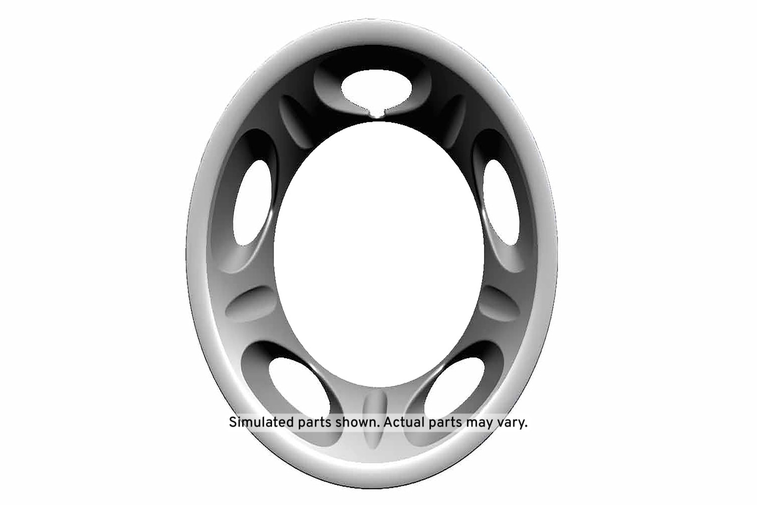 GM Genuine Parts Chrome Wheel Trim Cap