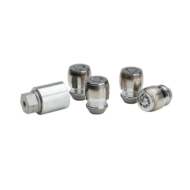 Wheel Lock Kit in Bright (with One Key and Four Wheel Locks)