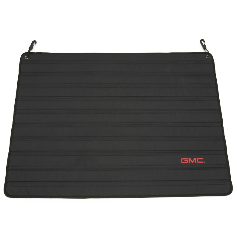 Rear Bumper Protector in Black with GMC Logo