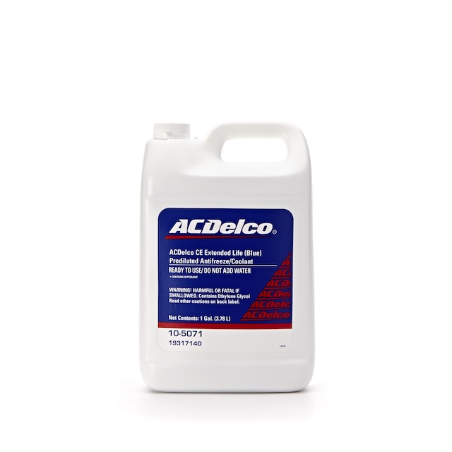 ACDelco GM Original Equipment CE Extended Life (Blue) 50/50 Pre-Mix Engine Coolant - 1 gal