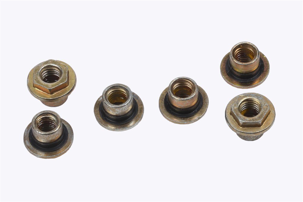 GM Genuine Parts Black Front Seat Shoulder Belt Guide Nut