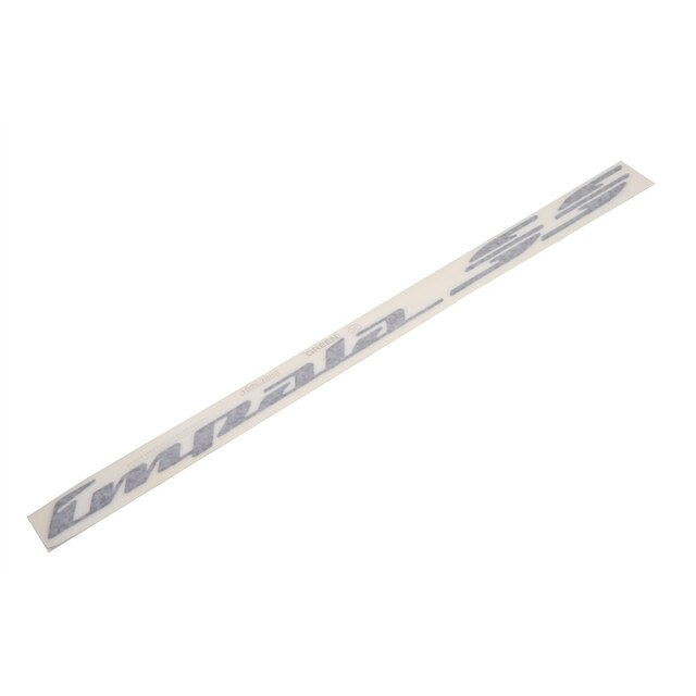 GM Genuine Parts Dark Green Gray Rear Quarter Name Plate