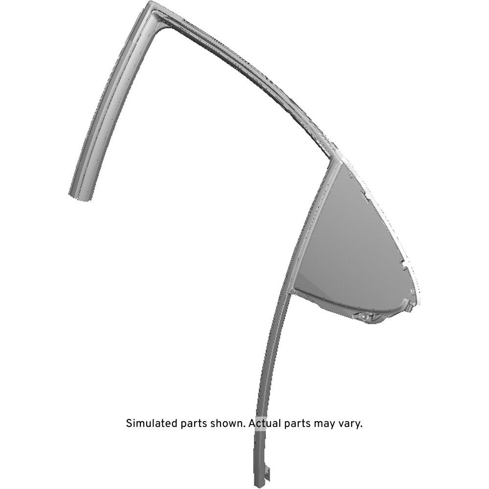 GM Genuine Parts Driver Side Rear Door Stationary Window