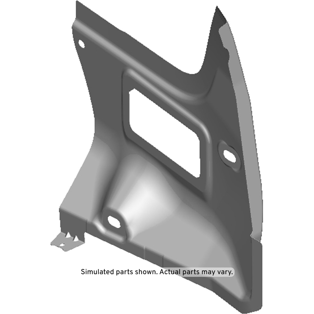 GM Genuine Parts Passenger Side Outer Lower Quarter Panel