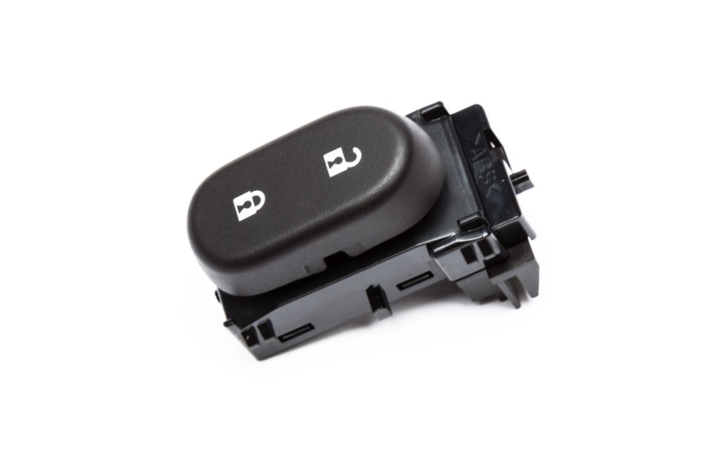 GM Genuine Parts Ebony Door Lock Switch