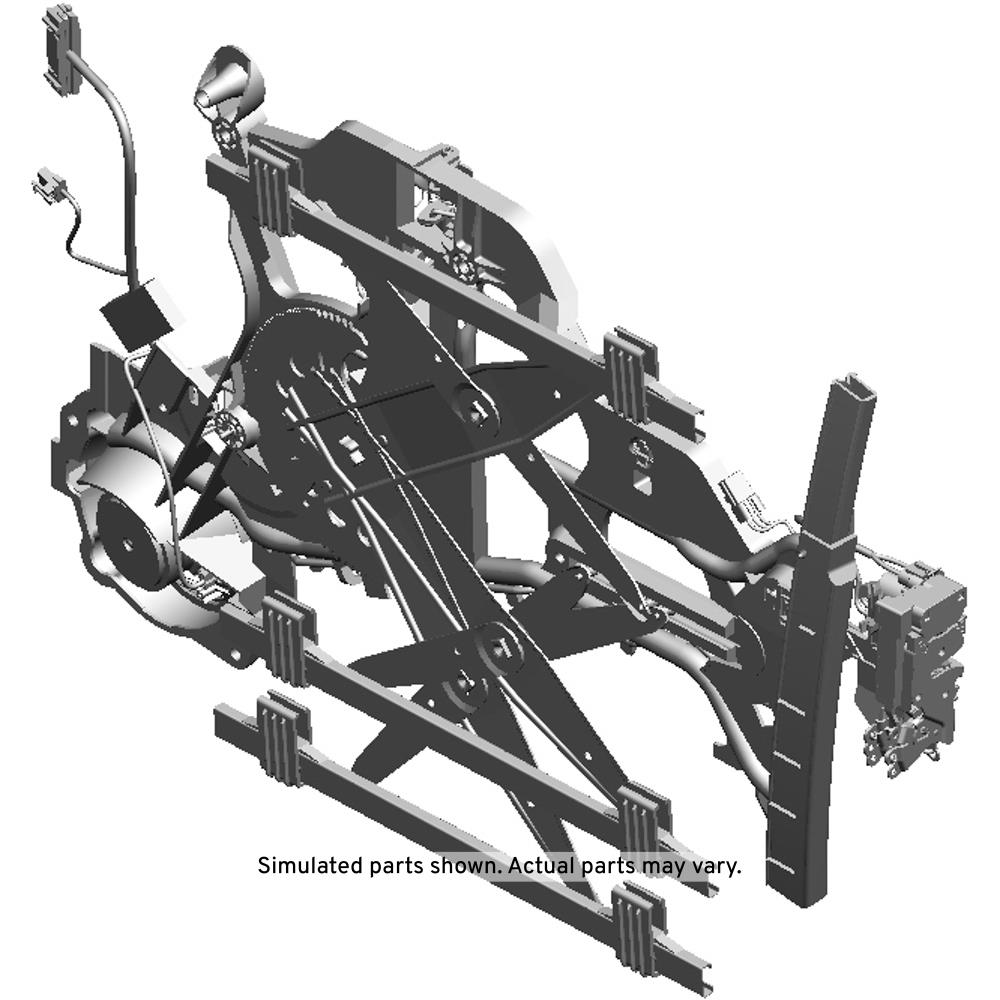 GM Genuine Parts Driver Side Front Door Locking System Module