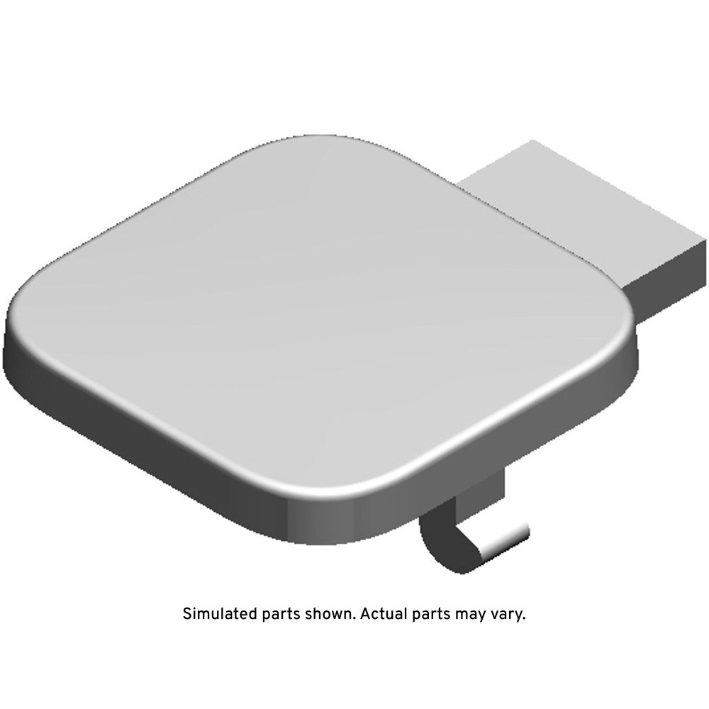 GM Genuine Parts Light Steel Gray Quarter Upper Trim Panel Plug