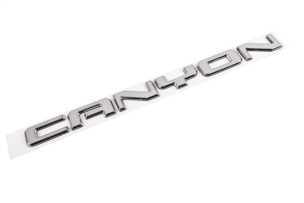 GM Genuine Parts Canyon Name Plate
