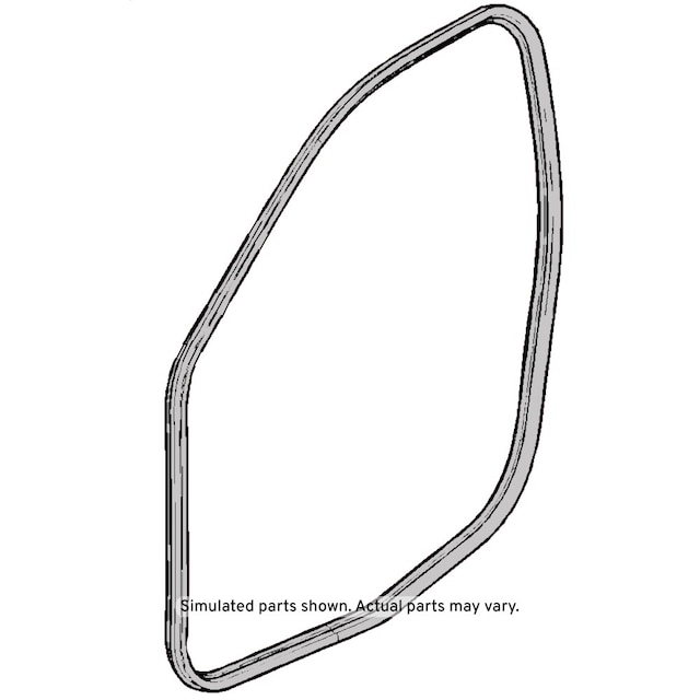 GM Genuine Parts Light Neutral Front Passenger Side Door Weatherstrip
