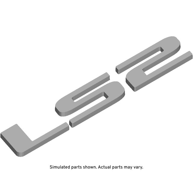 GM Genuine Parts Engine Identification Label
