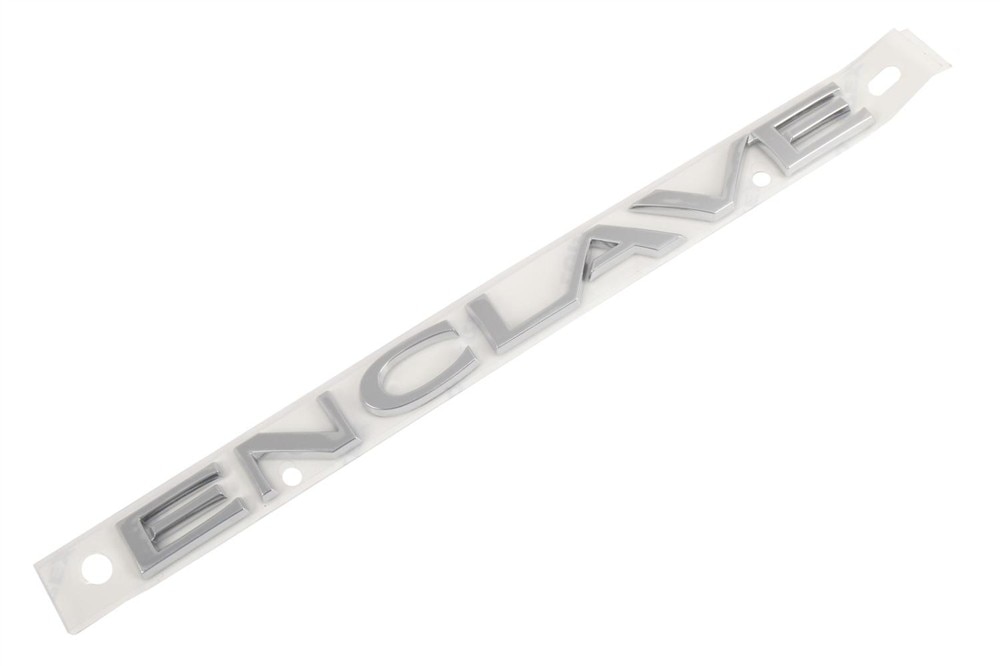 GM Genuine Parts Chrome Liftgate Vehicle Name Plate