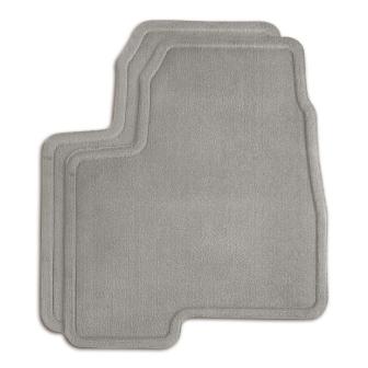 First-Row Carpeted Floor Mats in Titanium