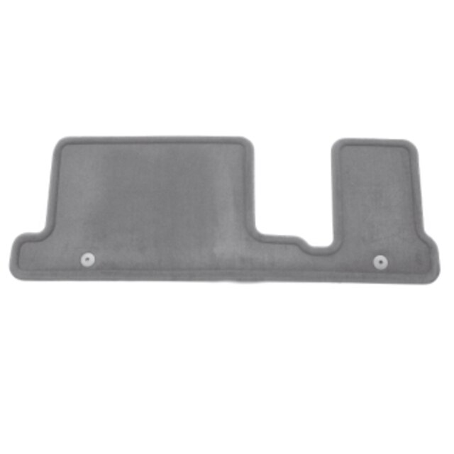 Third-Row One-Piece Carpeted Floor Mat in Titanium for Models with Second-Row Bench Seat