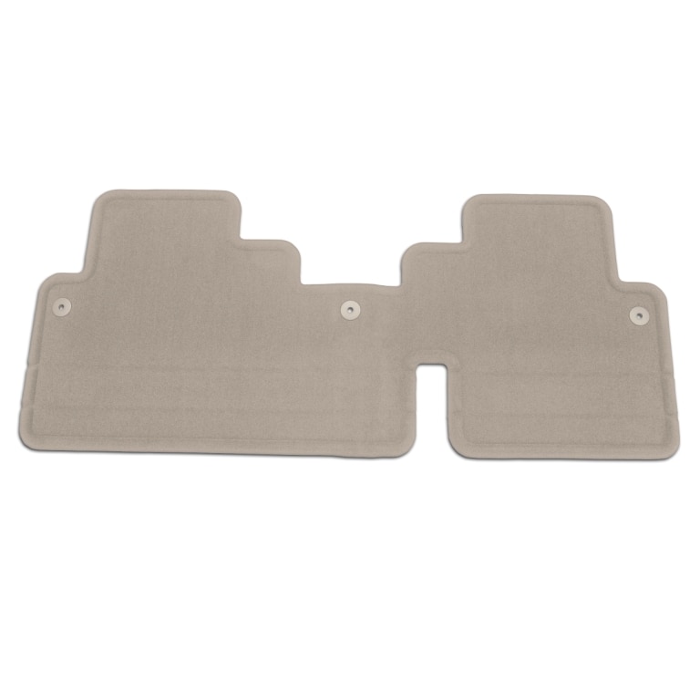 Second-Row One-Piece Carpeted Floor Mat in Ebony for Models with Second-Row Bench Seat