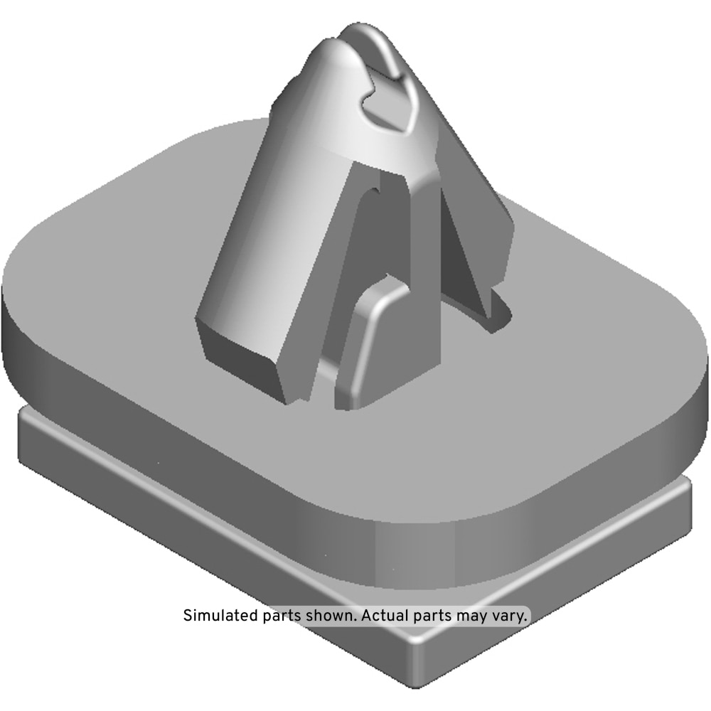 GM Genuine Parts Rear Closure Center Applique Clip