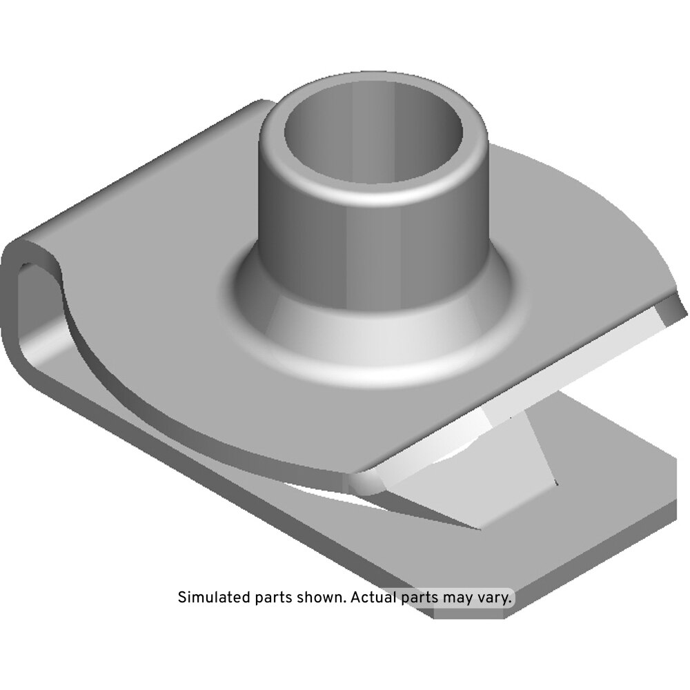 GM Genuine Parts Radiator Lower Support Nut