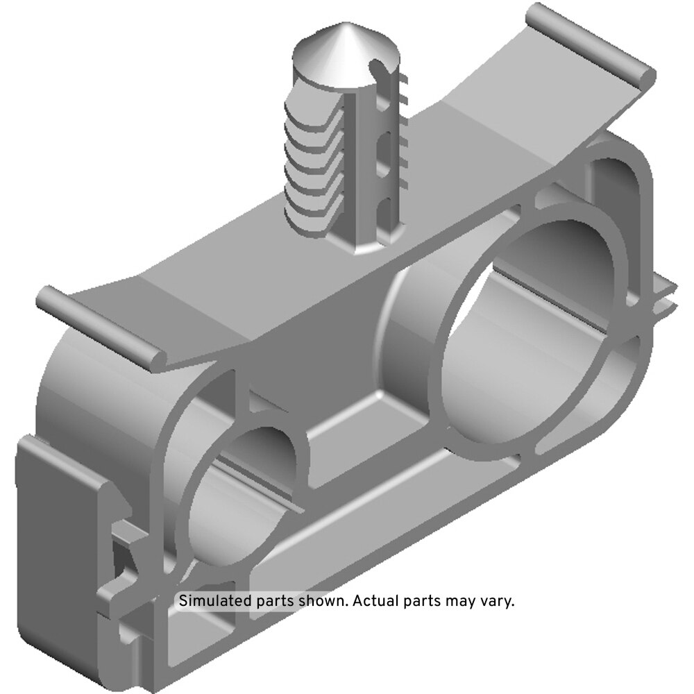 GM Genuine Parts Fuel Feed and Return Front Hose Clip