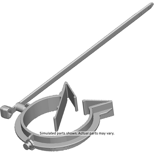GM Genuine Parts HVAC Heater Outlet Hose and Heater Water Auxiliary Pump Inlet Hose Clip