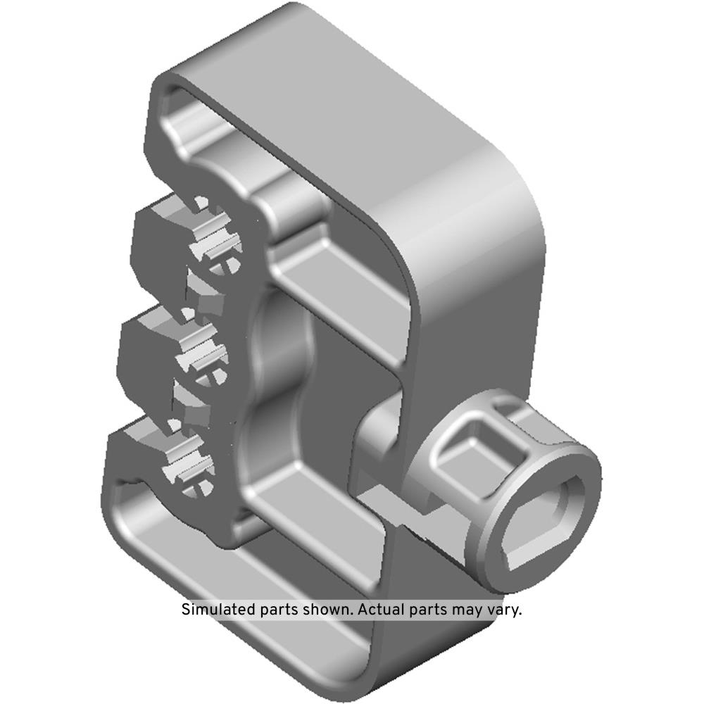 GM Genuine Parts Front and Rear Brake Pipe Clip