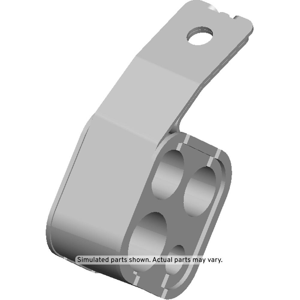 GM Genuine Parts Auxiliary Air Conditioning Evaporator Hose Clip