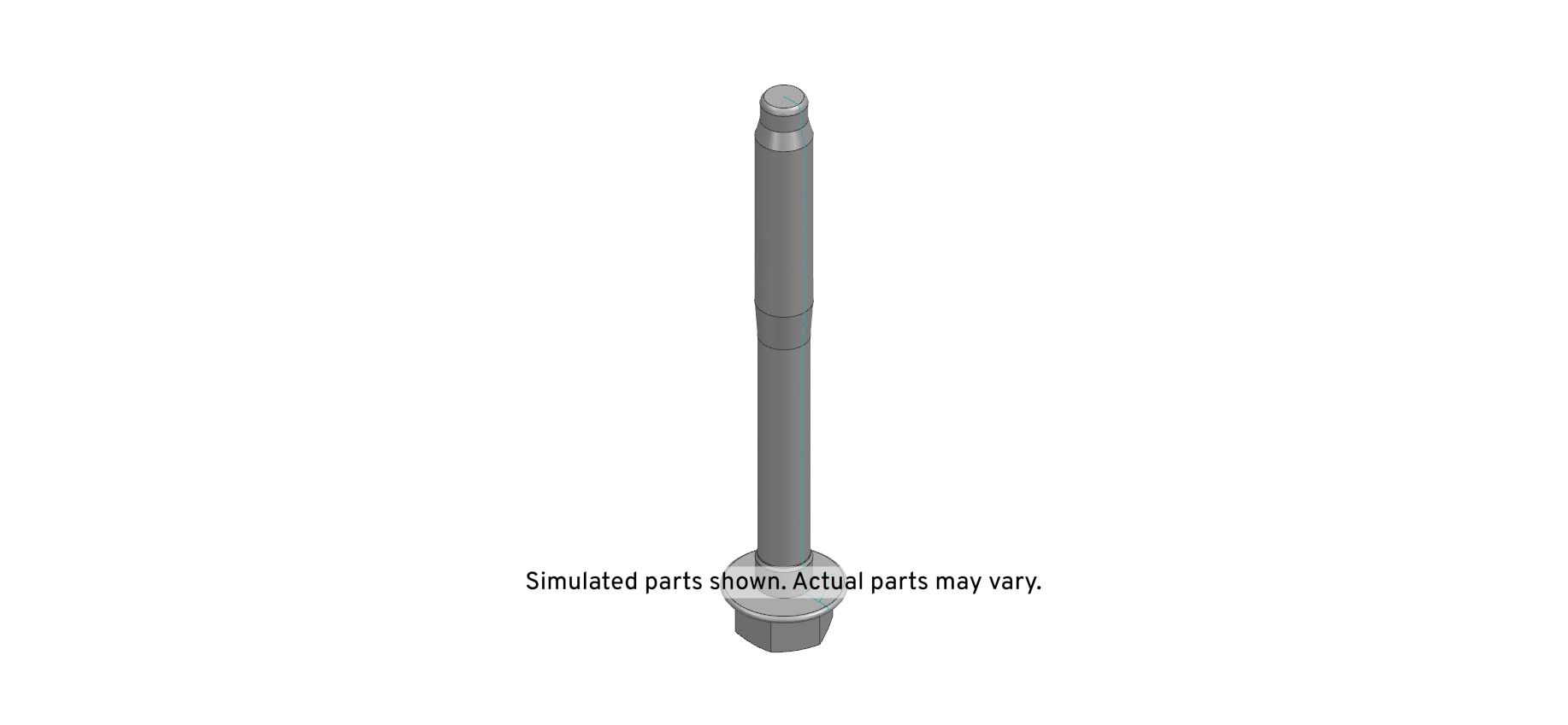 GM Genuine Parts Rear Suspension Upper Control Arm Outer Bolt