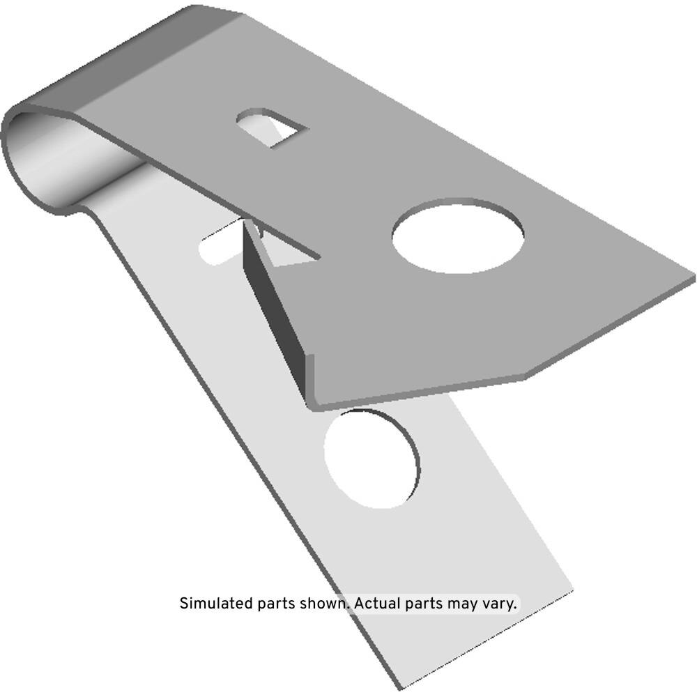 GM Genuine Parts Rear Brake Crossover Pipe Clip