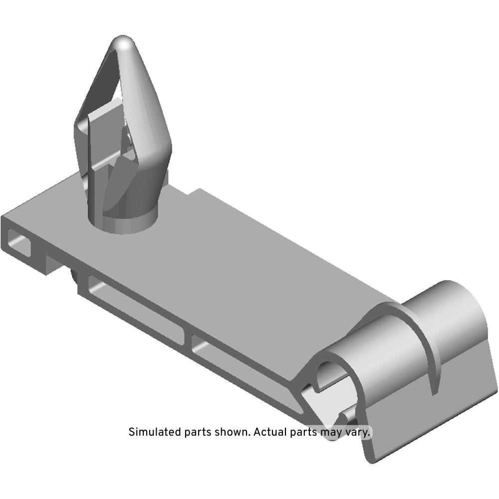 GM Genuine Parts Green Rear Brake Front Pipe Clip