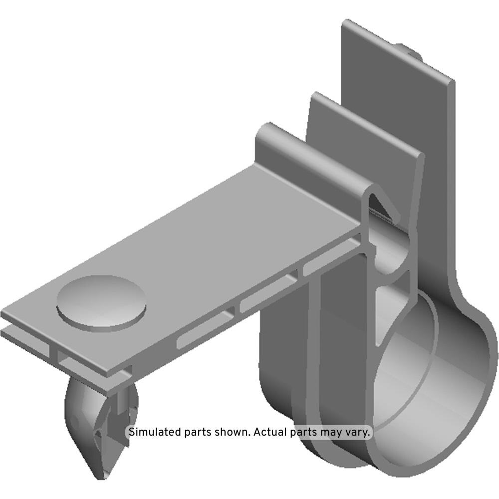 GM Genuine Parts Green Rear Brake Front Pipe Clip