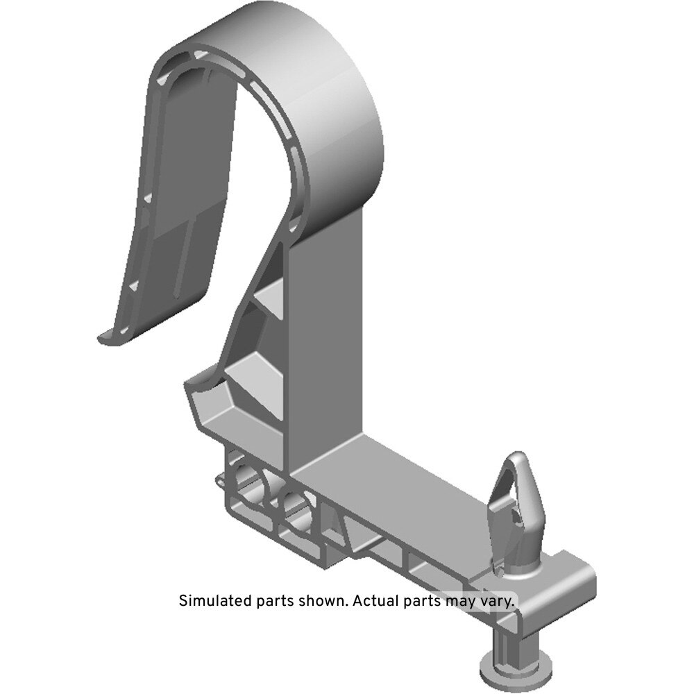 GM Genuine Parts Black Rear Brake Front Pipe Clip