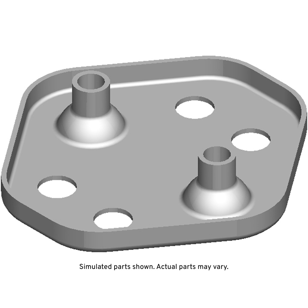GM Genuine Parts Side Door Lock Striker Anchor Plate