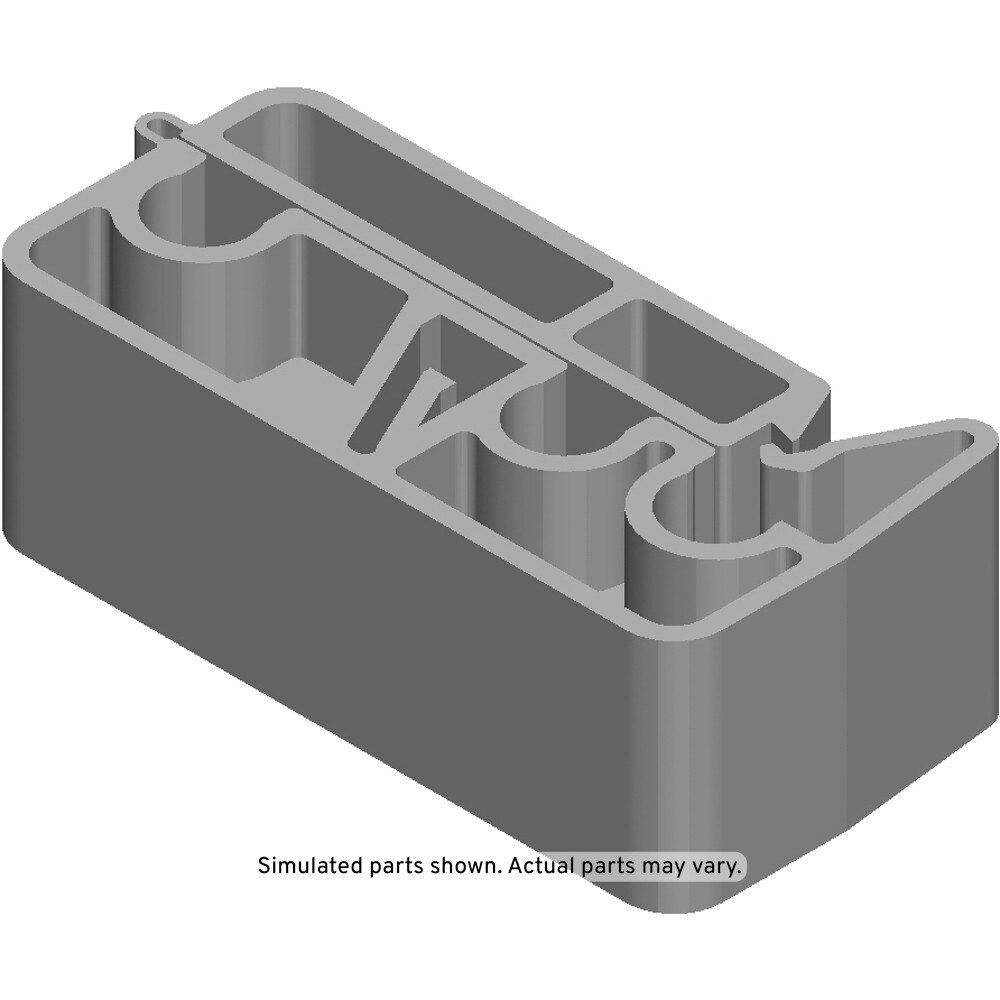 GM Genuine Parts Black Front Brake Pipe Clip