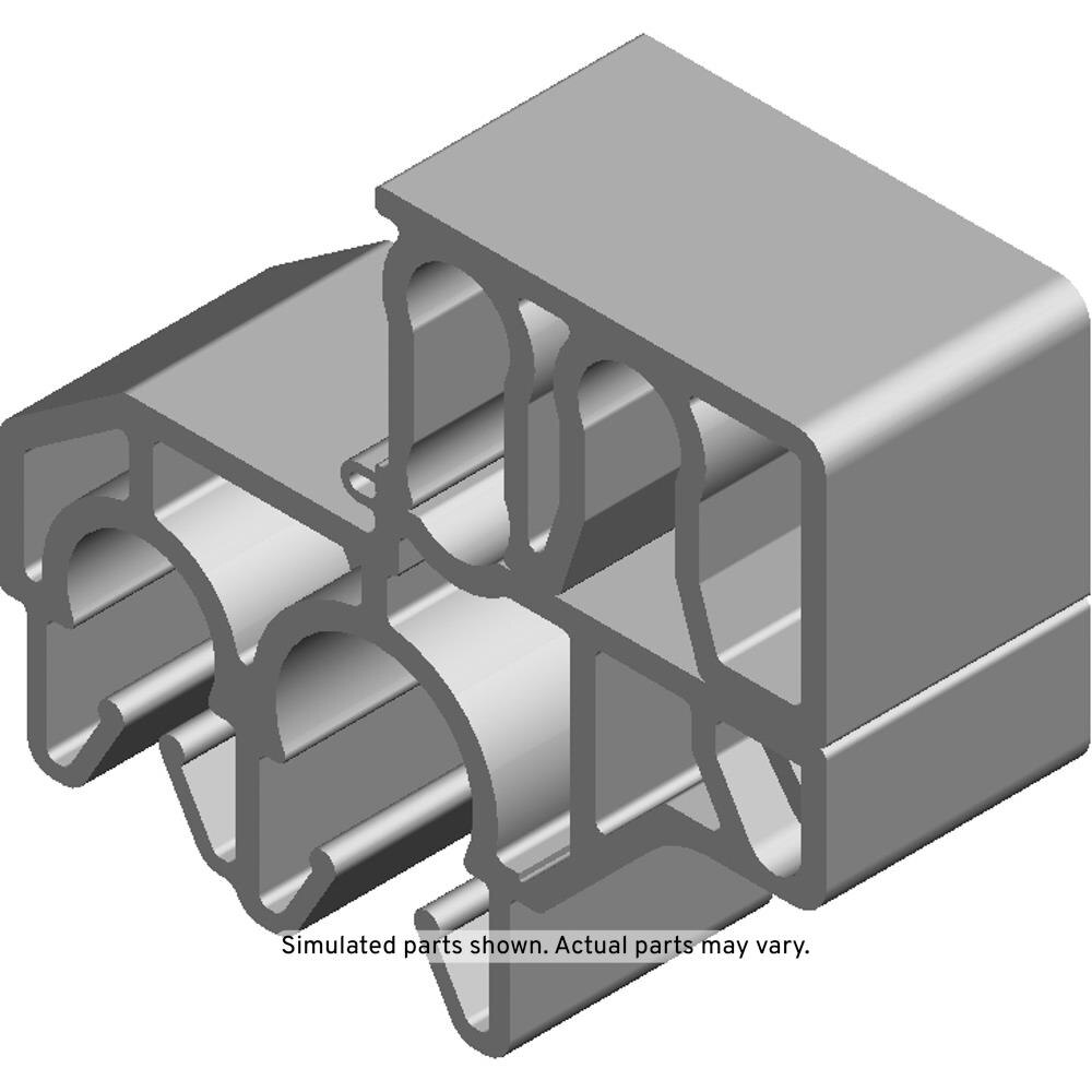 GM Genuine Parts Gray Front Brake Pipe Clip