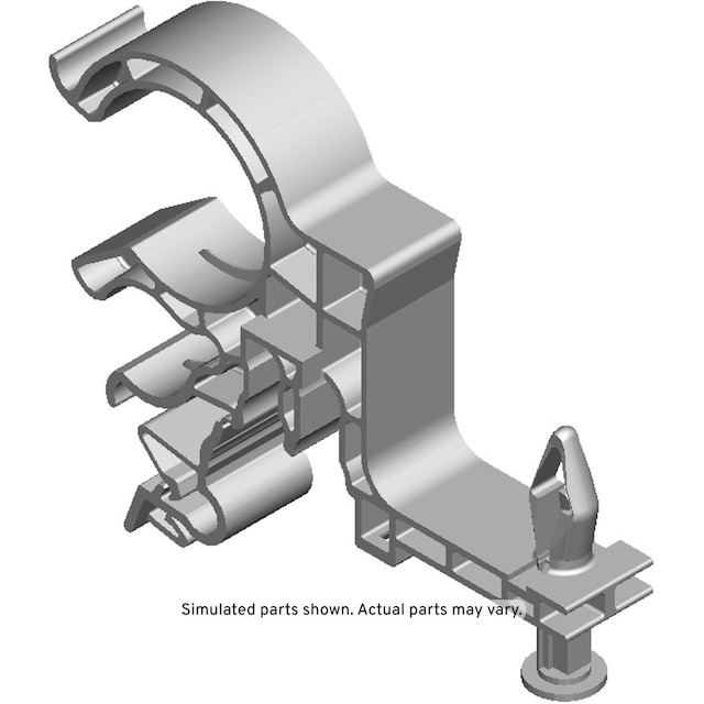 GM Genuine Parts Black Front Brake Pipe Clip