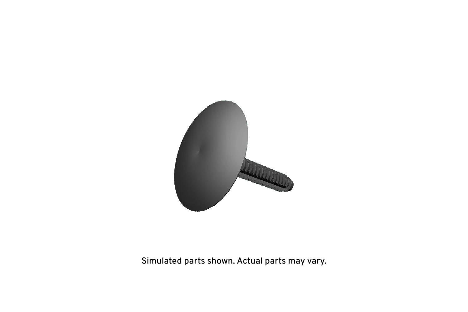 GM Genuine Parts Light Opal Gray Headliner Trim Panel Retainer