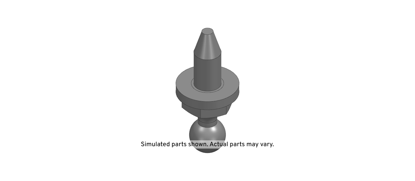GM Genuine Parts Electronic Suspension Front Position Sensor Link Ball Stud