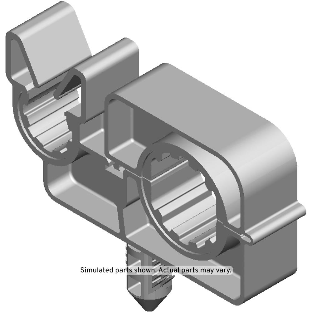 GM Genuine Parts Air Conditioning Compressor and Condenser Hose Clip