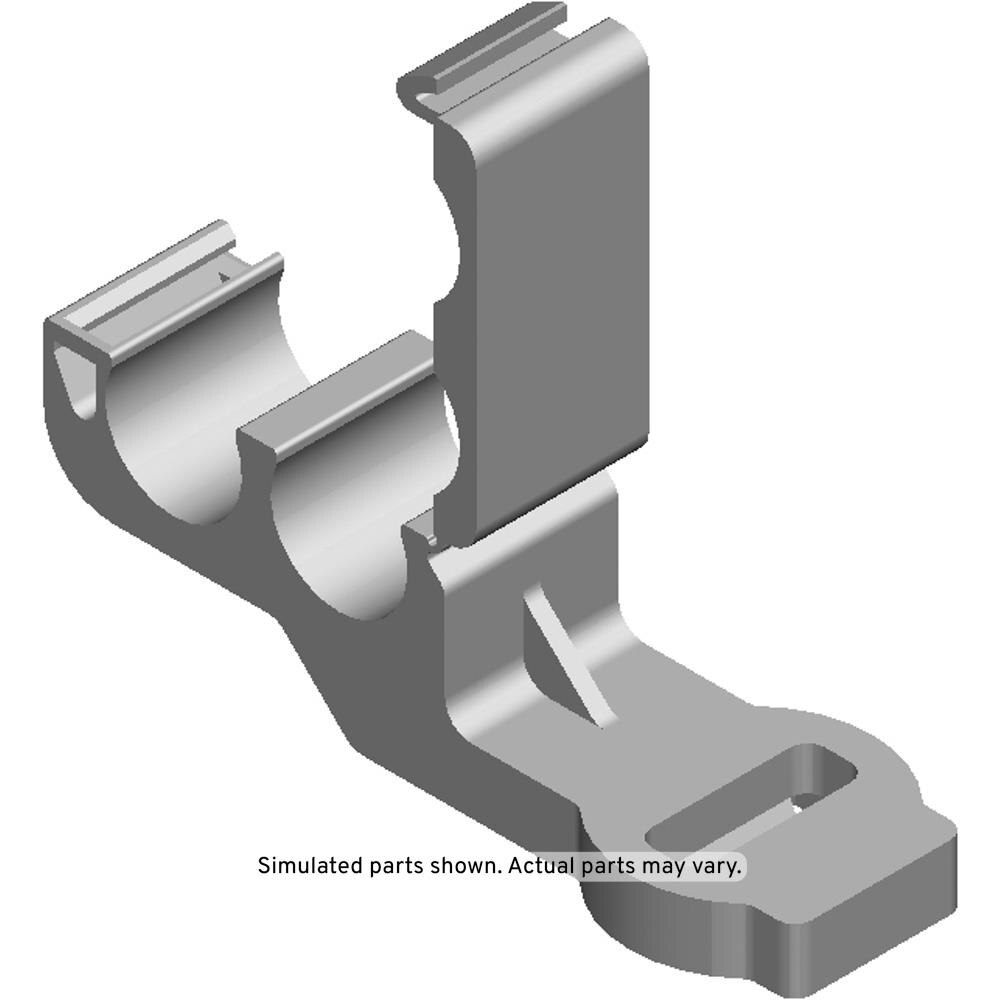 GM Genuine Parts Auxiliary Heater Inlet and Outlet Hose Clip Retainer