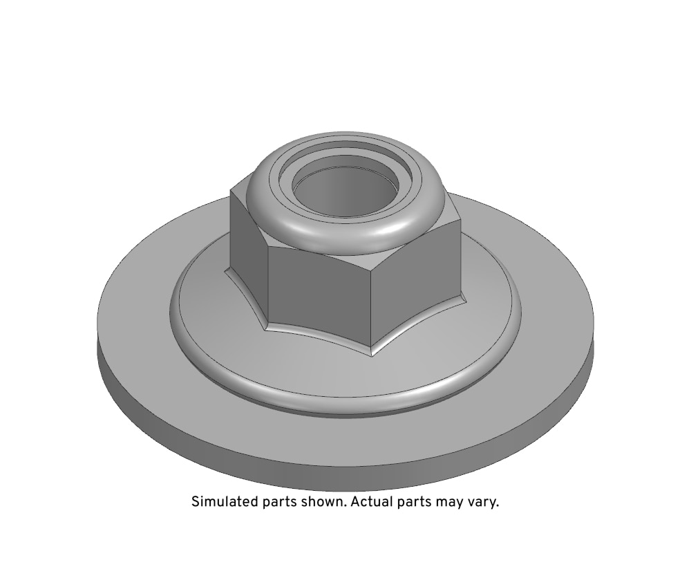 GM Genuine Parts Steering Column Upper Support Bracket Nut